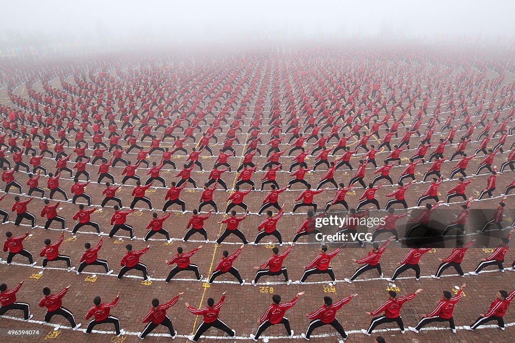 Shaolin Soccer Training Base For Teenagers Opens In Dengfeng