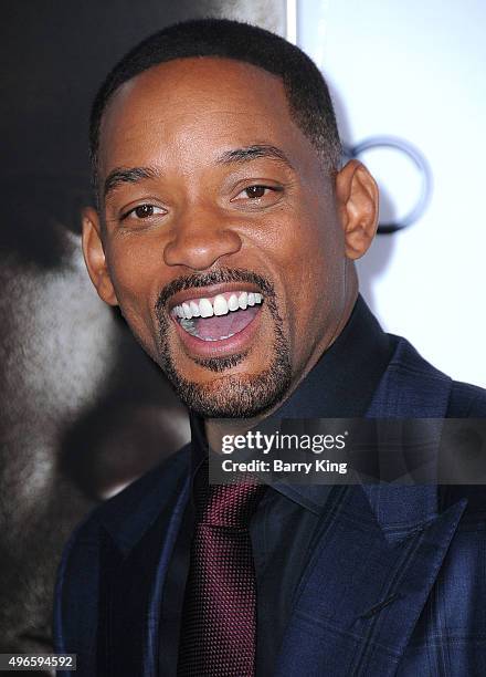 Actor Will Smith attends the AFI FEST 2015 Presented By Audi Centerpiece Gala Premiere Of Columbia Pictures' 'Concussion' at the TCL Chinese Theatre...