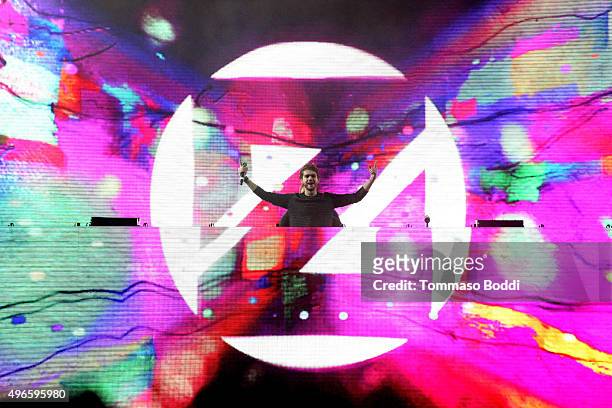 Zedd performs at T-Mobile Un-carrier X Launch Celebration at The Shrine Auditorium on November 10, 2015 in Los Angeles, California.
