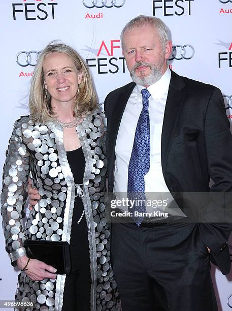 Actor David Morse and wife Susan Wheeler Duff attend the AFI FEST 2015 Presented By Audi Centerpiece Gala Premiere Of Columbia Pictures' 'Concussion'...