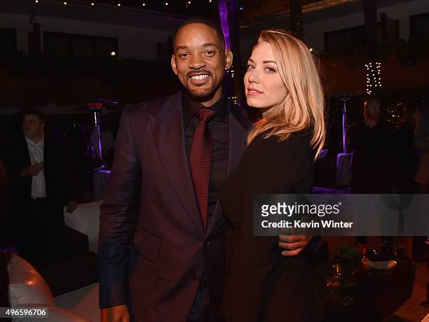 Actor Will Smith and Actress Sara Lindsey attend the after party for the Centerpiece Gala Premiere of Columbia Pictures' "Concussion" during AFI FEST...