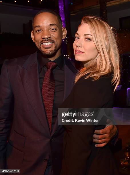 Actor Will Smith and Actress Sara Lindsey attend the after party for the Centerpiece Gala Premiere of Columbia Pictures' "Concussion" during AFI FEST...
