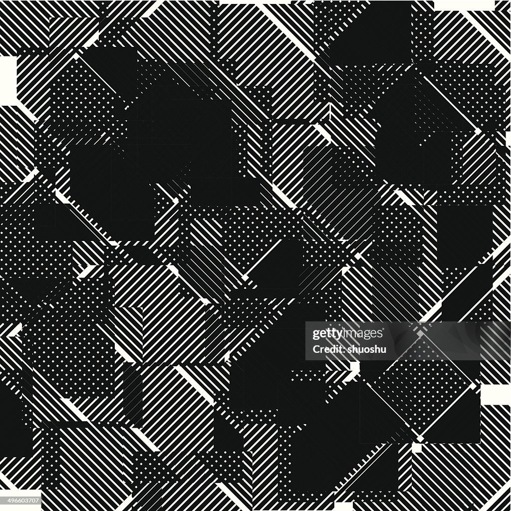 Abstract black and white stripe pattern background