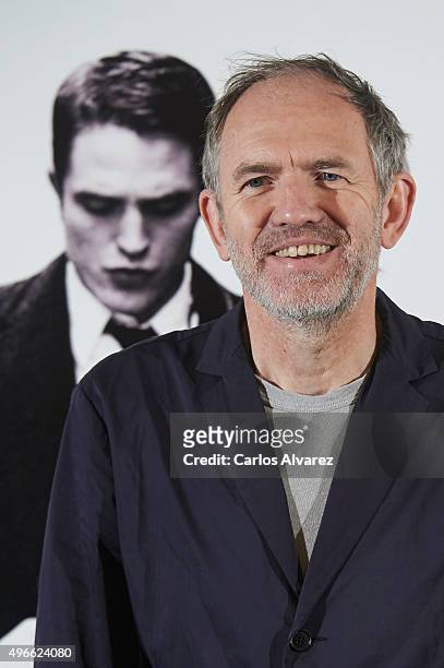 Director and photographer Anton Corbijn attends the "Life" photocall at the Intercontinental Hotel on November 11, 2015 in Madrid, Spain.