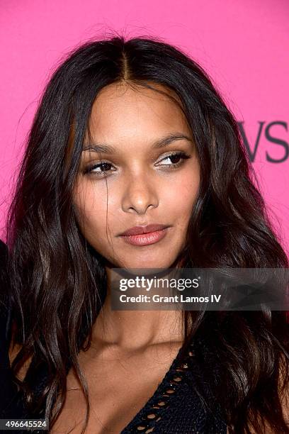 Lais Ribeiro attends the 2015 Victoria's Secret Fashion After Party at TAO Downtown on November 10, 2015 in New York City.