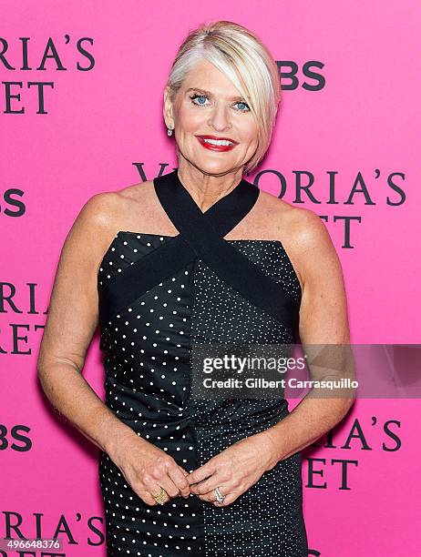 President and CEO of Victoria's Secret Sharen Jester Turney attends 2015 Victoria's Secret Fashion Show at Lexington Armory on November 10, 2015 in...