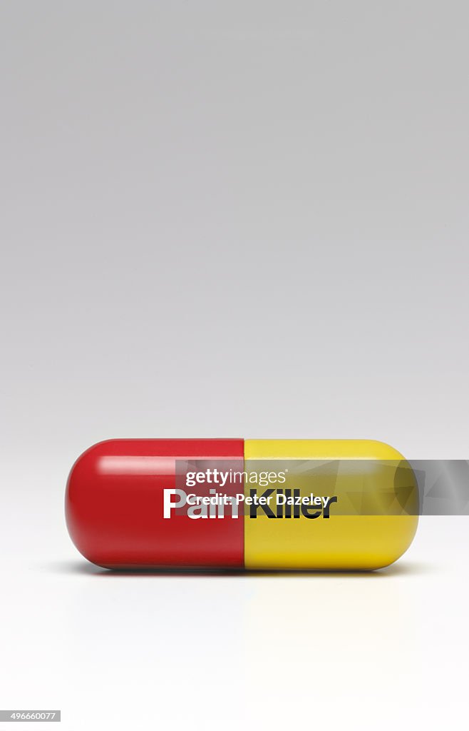 Pain killer/relief capsule