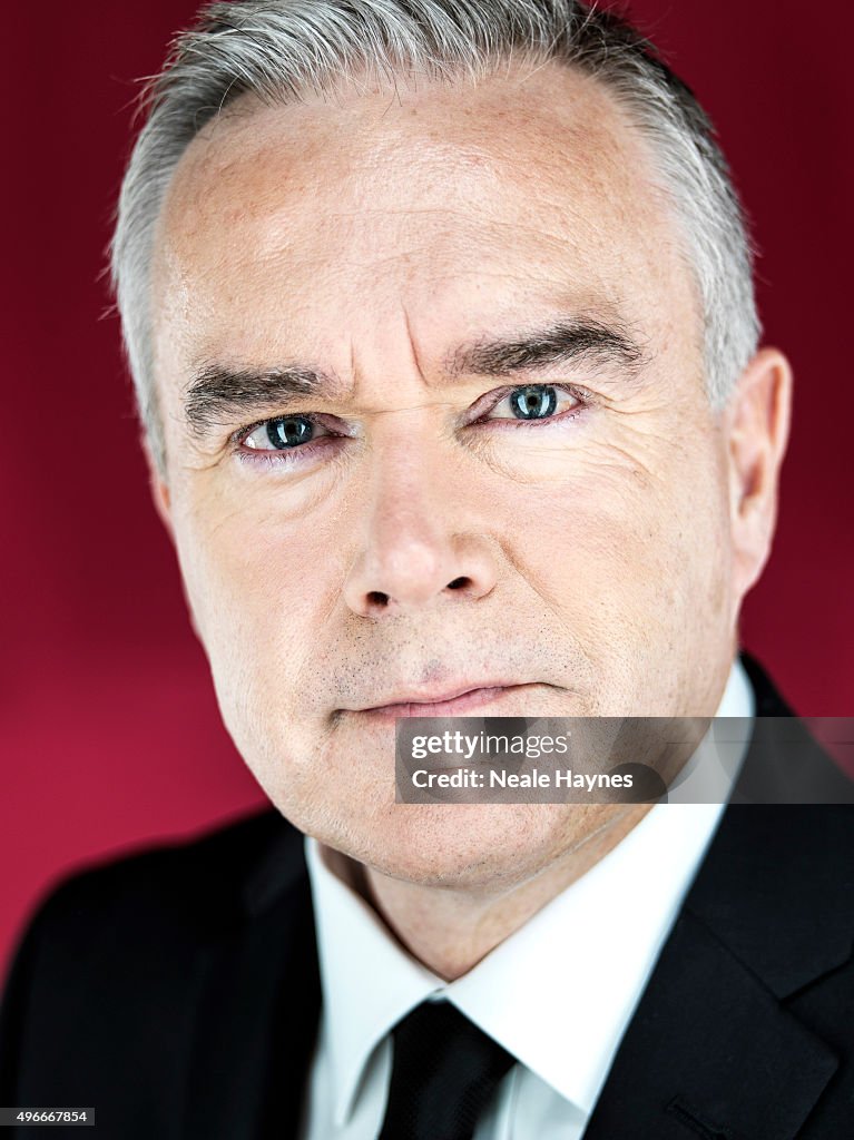 Journalist and broadcaster Huw Edwards is photographed for the Daily ...