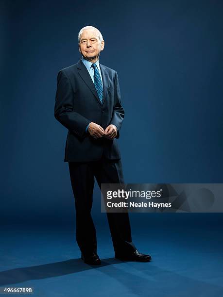 Journalist and broadcaster John Humphrys is photographed for the Daily Mail on September 21, 2015 in London, England.