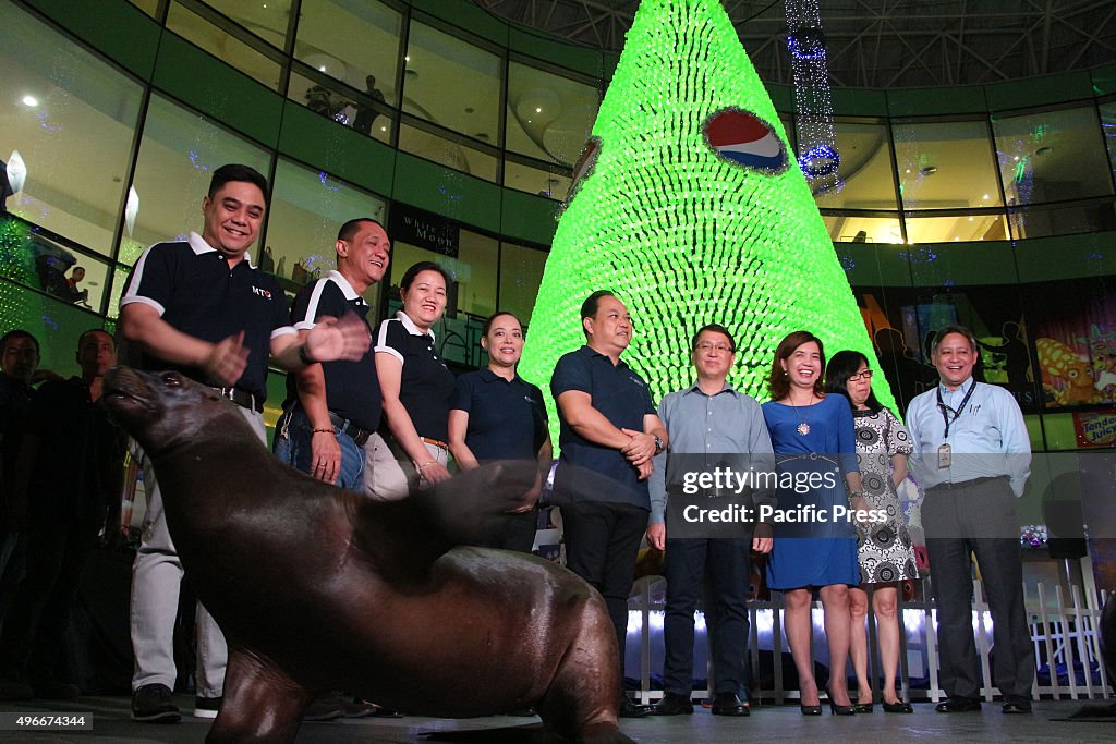 The Manila Ocean Park unveiled the environmentally-friendly...