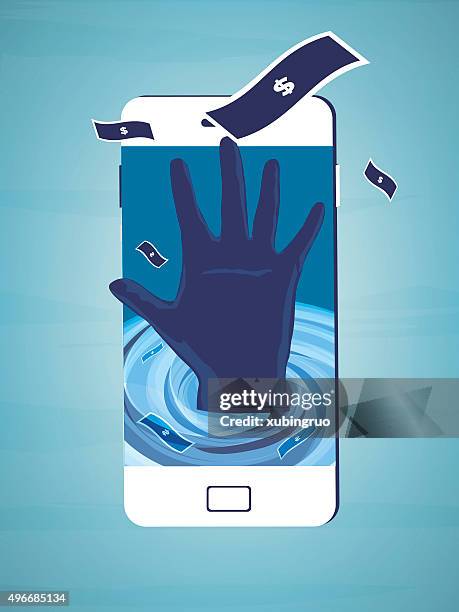 点のスマホ依存イラスト素材 Getty Images 点のスマホ依存イラスト素材 Getty Images