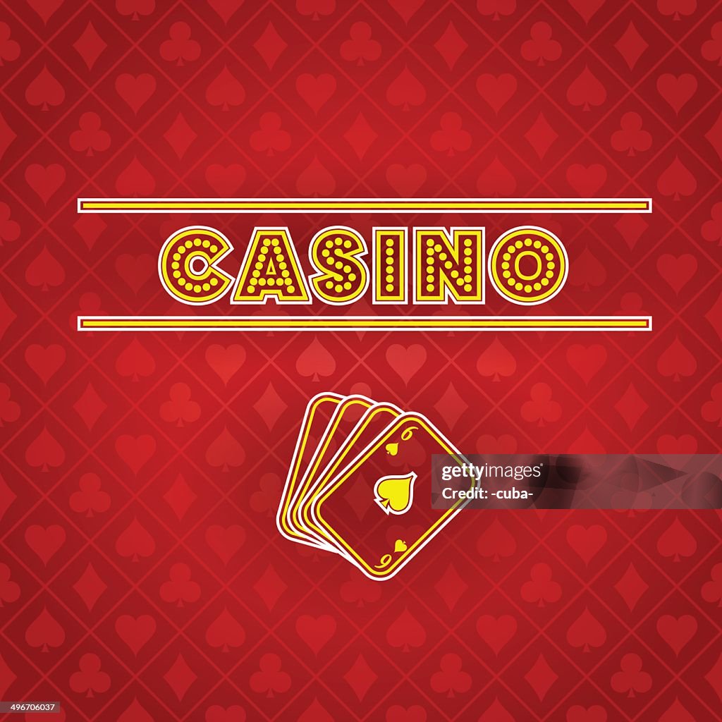 Vector casino background