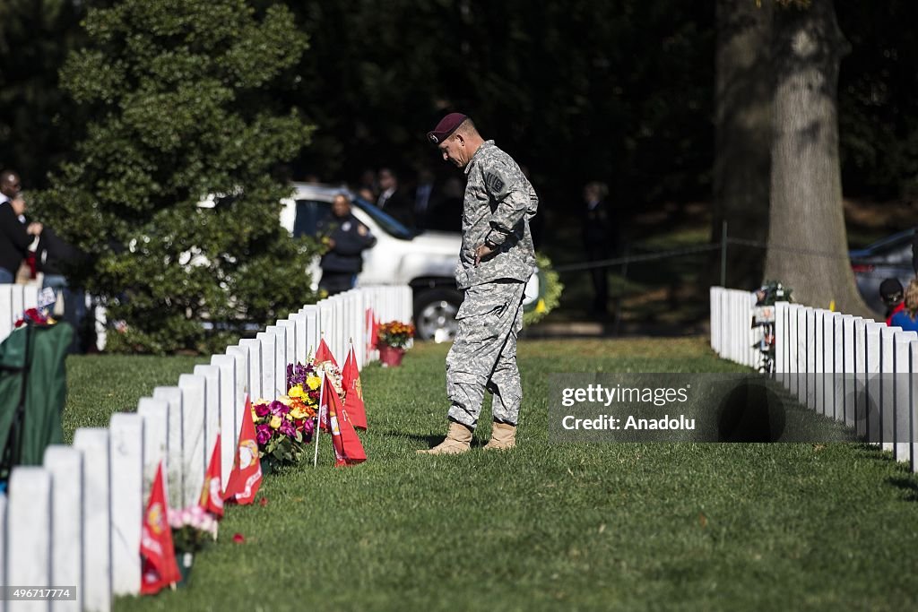 Veterans Day in Arlington Cemetery