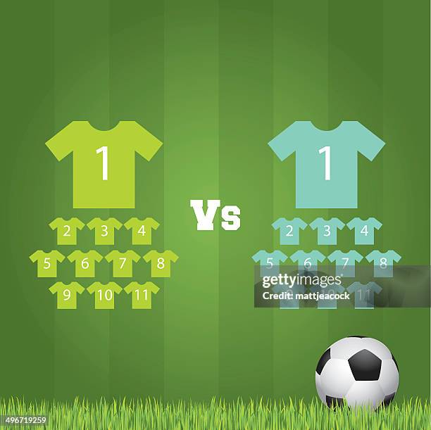 Football Field Layout Photos and Premium High Res Pictures - Getty Images