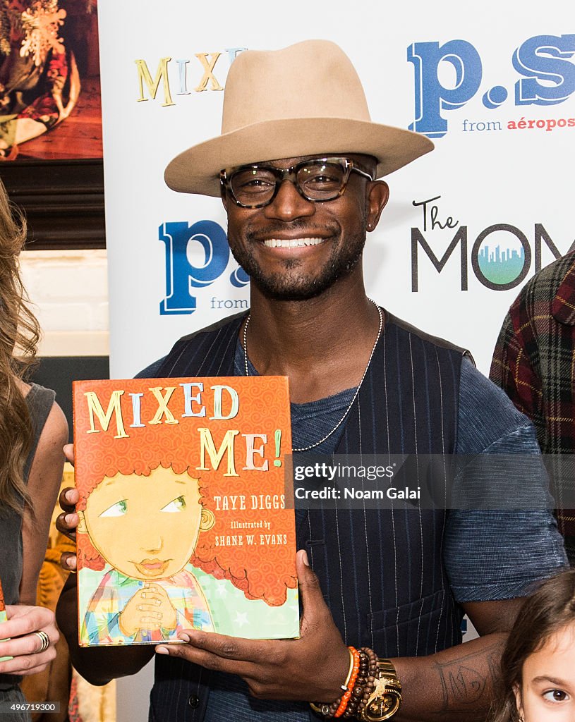 Taye Diggs Signs Copies Of His New Book "Mixed Me"