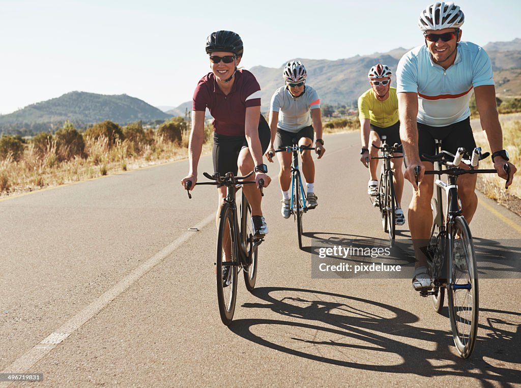 Pedal powered positivity