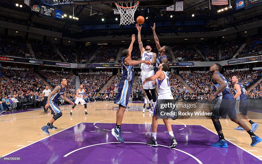 Memphis Grizzlies v Sacramento Kings