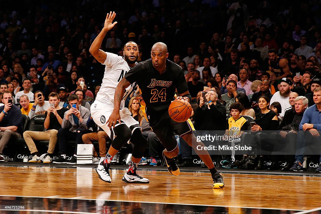 Los Angeles Lakers v Brooklyn Nets