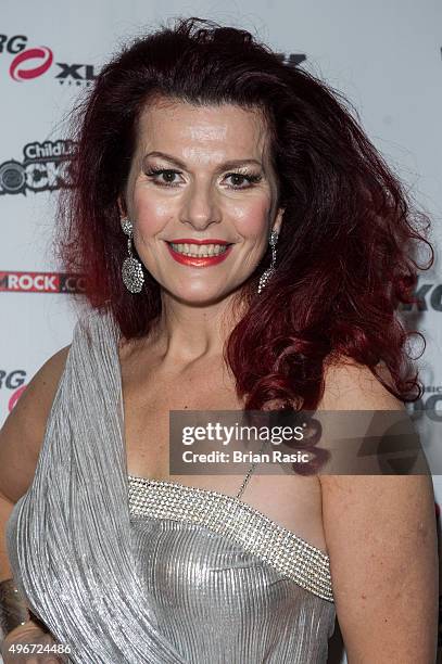 Cleo Rocos attends the Classic Rock Roll of Honour at The Roundhouse on November 11, 2015 in London, England.