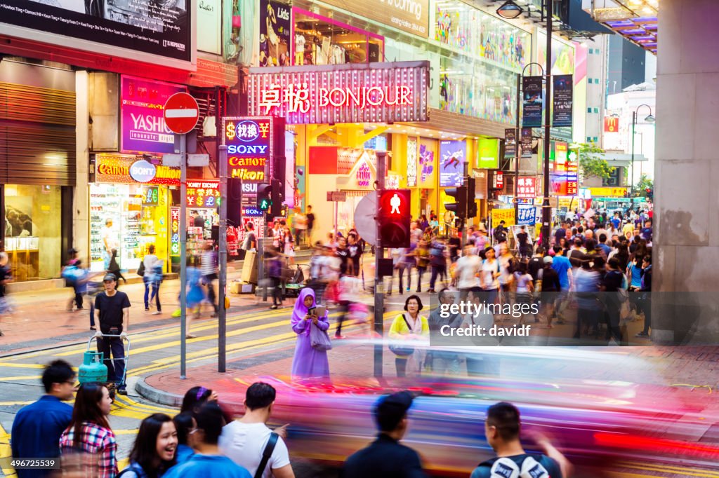 Hong Kong Neon Street