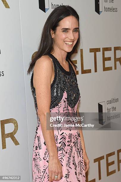 Actress Jennifer Connelly attends the "Shelter" New York Premiere at The Whitney Museum of American Art on November 11, 2015 in New York City.