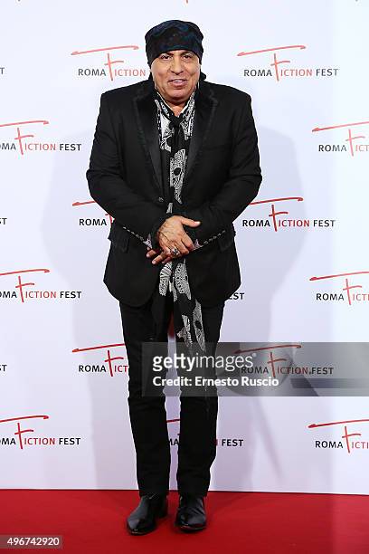 Steven Van Zandt attends the 'Lea' red carpet during the RomaFictionFest 2015 at Auditorium Conciliazione on November 11, 2015 in Rome, Italy.