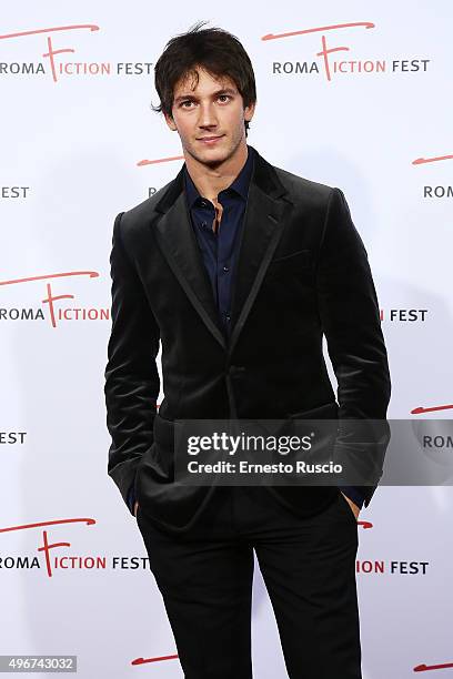 Federico Costantini attends the 'Lea' red carpet during the RomaFictionFest 2015 at Auditorium Conciliazione on November 11, 2015 in Rome, Italy.