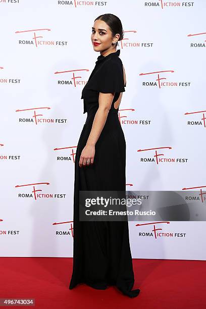 Simona Tabasco attends the 'Lea' red carpet during the RomaFictionFest 2015 at Auditorium Conciliazione on November 11, 2015 in Rome, Italy.