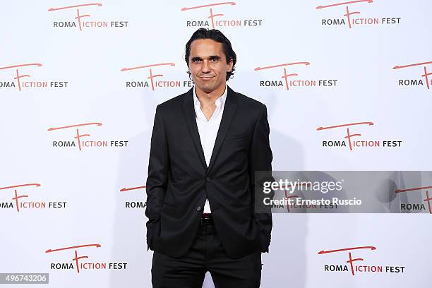 Pier Giorgio Bellocchio attends the 'Lea' red carpet during the RomaFictionFest 2015 at Auditorium Conciliazione on November 11, 2015 in Rome, Italy.