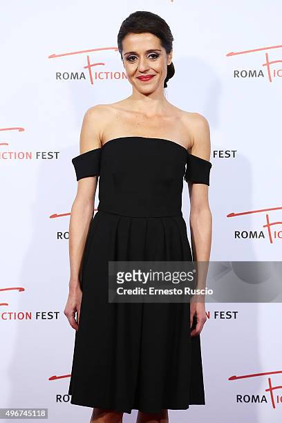 Vanessa Scalera attends the 'Lea' red carpet during the RomaFictionFest 2015 at Auditorium Conciliazione on November 11, 2015 in Rome, Italy.