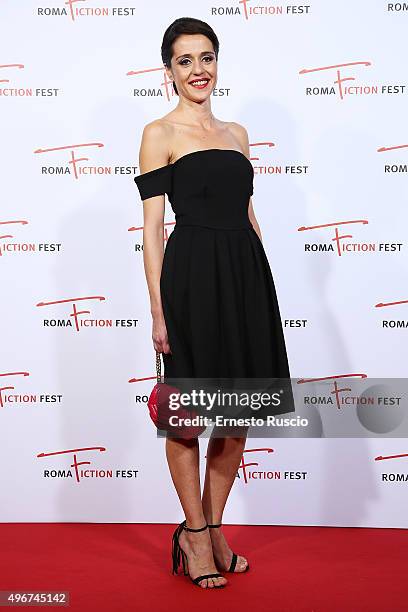 Vanessa Scalera attends the 'Lea' red carpet during the RomaFictionFest 2015 at Auditorium Conciliazione on November 11, 2015 in Rome, Italy.