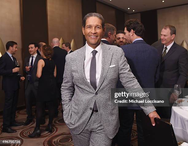 Bryant Gumbel attends HBO's Real Sports With Bryant Gumbel 20th Anniversary at Aureole on November 11, 2015 in New York City.