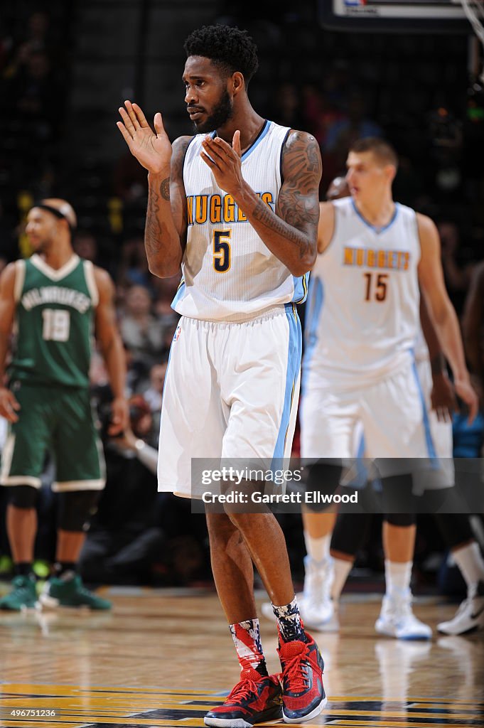 Milwaukee Bucks v Denver Nuggets