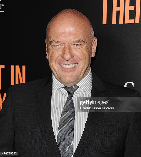 Actor Dean Norris attends the premiere of "Secret in Their Eyes" at Hammer Museum on November 11, 2015 in Westwood, California.