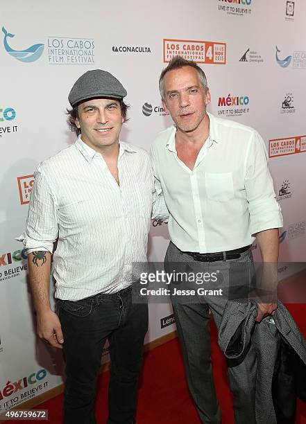 Executive director Nathan Ross and director Jean-Marc Vallee attend The 4th Annual Los Cabos International Film Festival Opening Night Gala on...