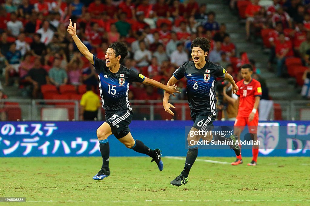 2018 FIFA World Cup Qualifier - Singapore v Japan