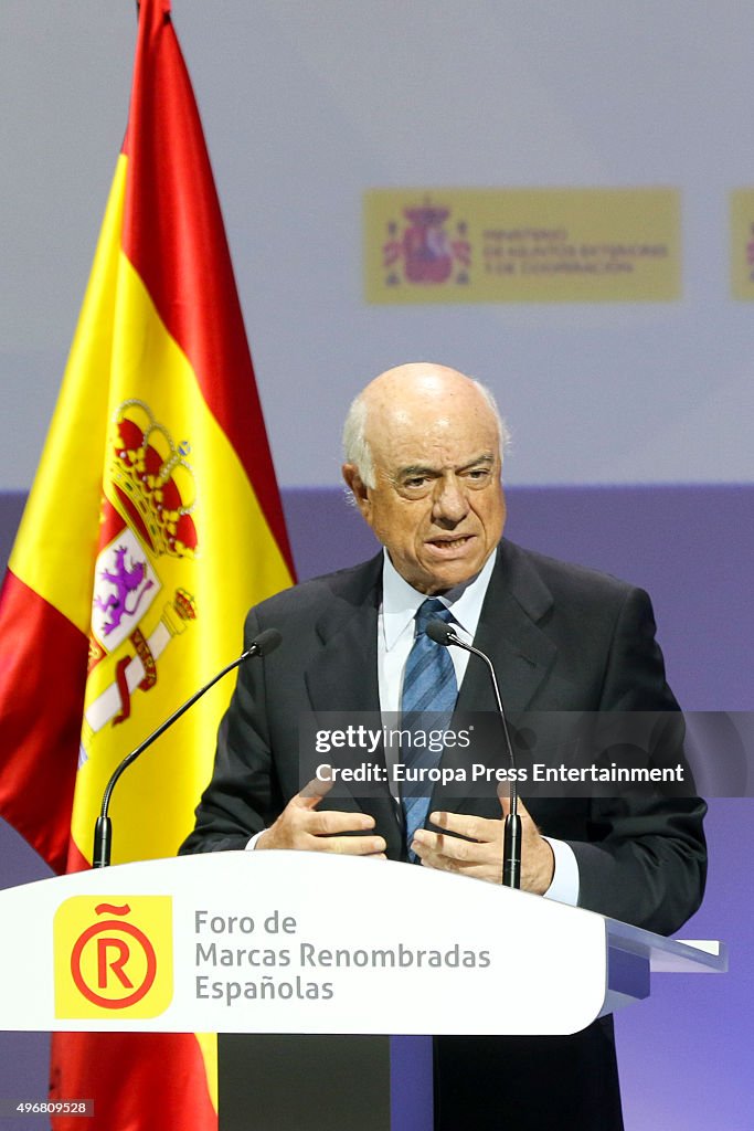 Spanish Royals Attend a Meeting with Ambassadors of the Spanish Brand