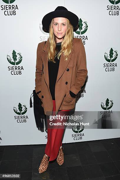 Casey LaBow attends Sierra Club's Act In Paris, A Night Of Comedy And Climate Action for Heath at the McKittrick Hotel on November 11, 2015 in New...