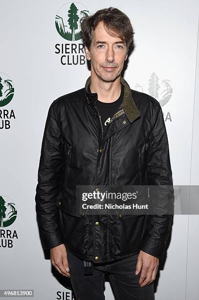 Artist Richard Phillips attends Sierra Club's Act In Paris, A Night Of Comedy And Climate Action at the Heath at the McKittrick Hotel on November 11,...