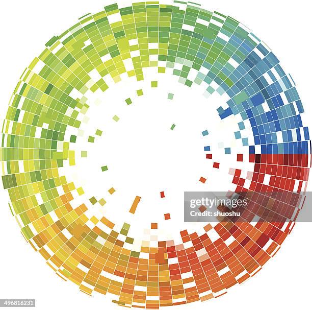 abstract background with checked mosaic pattern - rowing stock illustrations