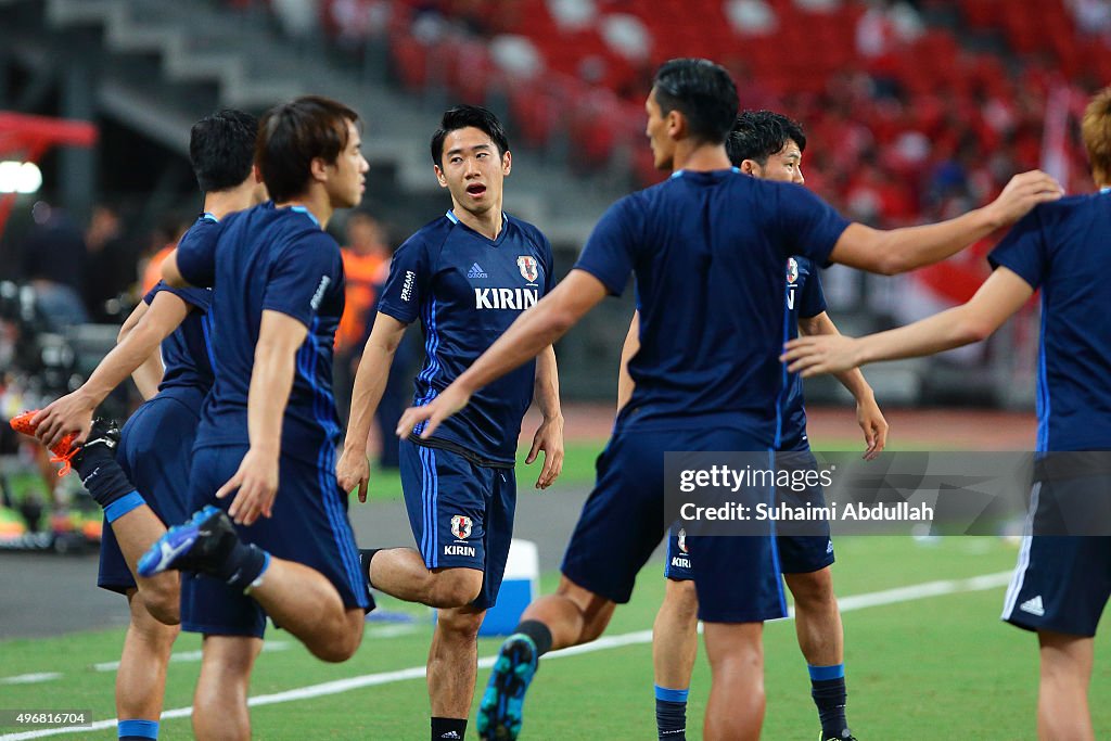 2018 FIFA World Cup Qualifier - Singapore v Japan