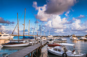 View of Paphos harbour. Cyprus