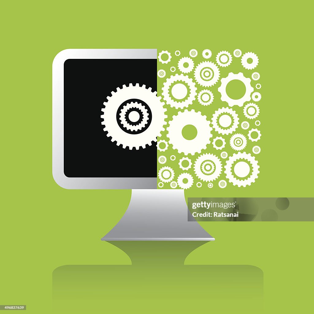 Computer Abstract High-Res Vector Graphic - Getty Images