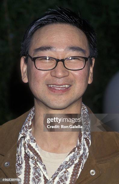 Gedde Watanabe attends the world premiere of "Mulan" on June 5, 1998 at the Hollywood Bowl in Hollywood, California.