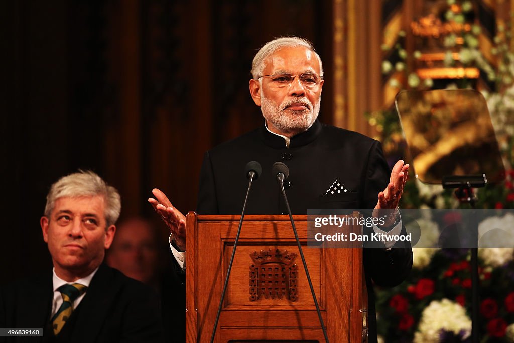 Prime Minister Of India Visits The UK