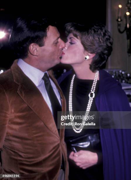 Ron Leibman and Jessica Walter attend "Bare Essence" Press Party on February 3, 1983 at Chasen's Restaurant in Beverly Hills, California.