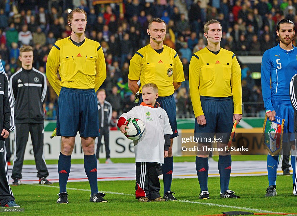 Germany v Italy  - U20 Four-Nations-Tournament