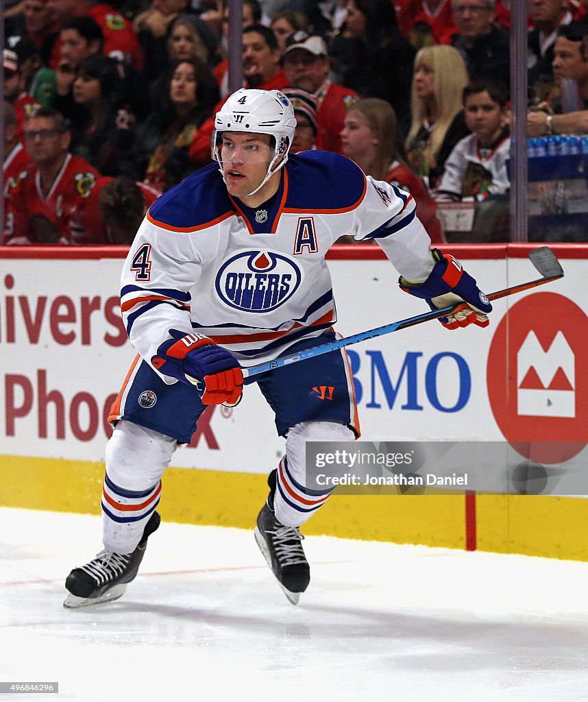 Edmonton Oilers v Chicago Blackhawks