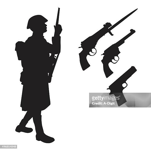 204 Ww1 Soldier Silhouette Photos and Premium High Res Pictures - Getty  Images