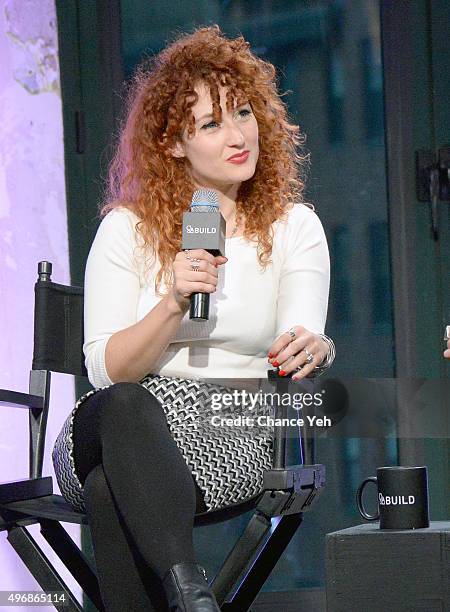 Alexandra Roxo attends AOL BUILD presents: "Bare" at AOL Studios In New York on November 12, 2015 in New York City.